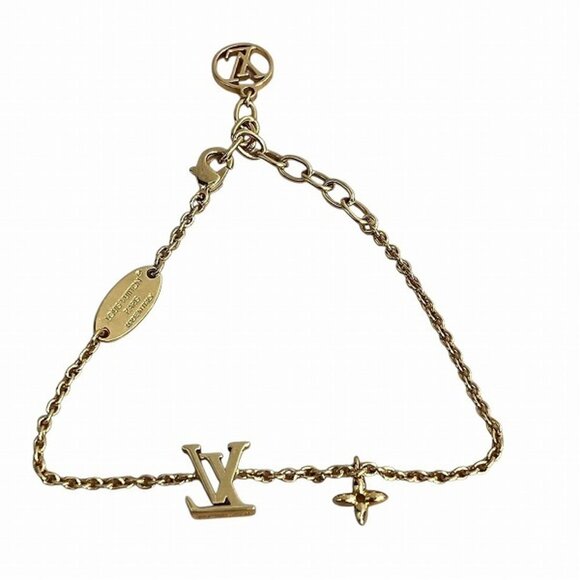 LOUIS VUITTON Gold Charm Bracelet - Picture 2 of 9